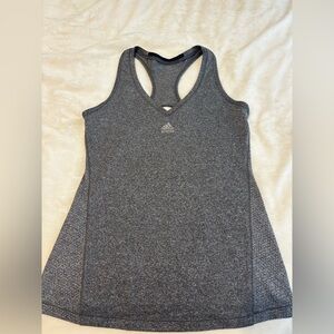 Adidas Climacool Techfit Women's Gray Racerback Workout Tank PTP: 15” EST: XS